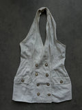 Halter neck vest