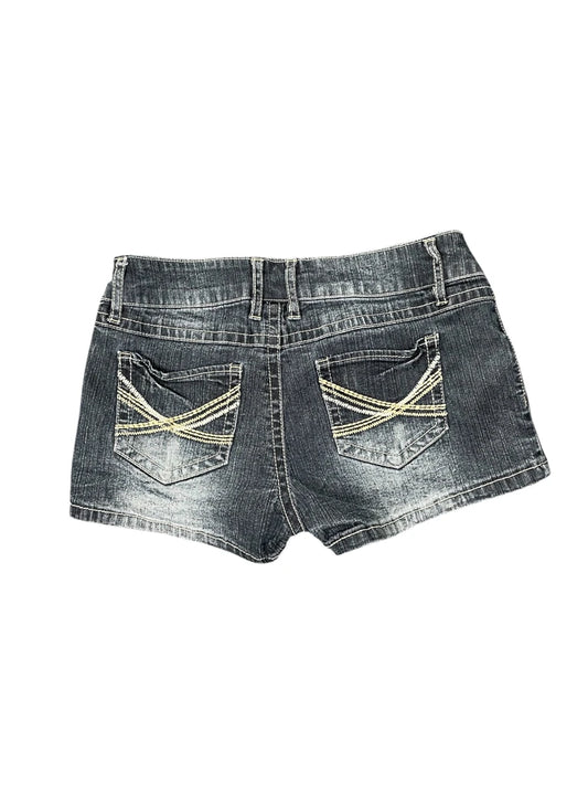 Mudd Grey Wash Vintage Denim Hotpants (M)