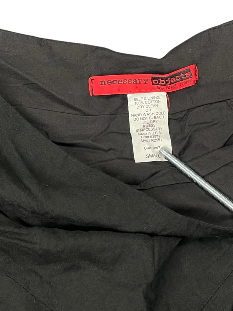 Urban Noir Cotton Flare Skirt (S)