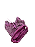 Velvet Orchid Tie Top (S)