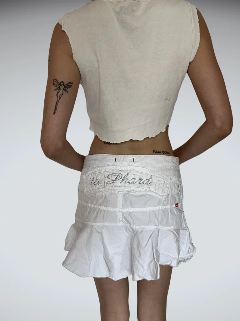 White Miniskirt
