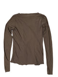 Francais Montreal Brown Ruched Top (S)