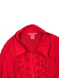 Sunny Leigh Red Dress Top (L)
