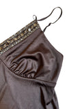 sugar bronze – beaded cami (M)