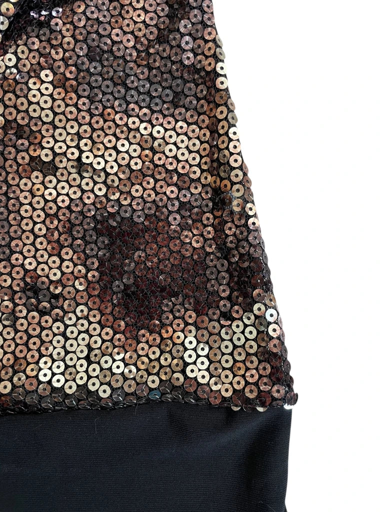 wild glare – sequin leo tube (M)