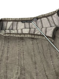 Larry Levine Grey Flared Midi Skirt (M)