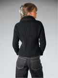 Joyce Leslie Black Faux Fur Jacket (L)