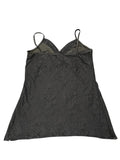 seethrough black lingerie top (M)
