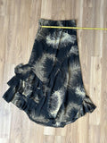 Long ruffles skirt