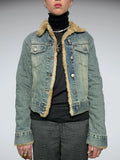 Kocca Fur Jeans Jacket