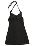 Minimalist Black Lightweight Summer Top (S)