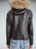 Leather jacket