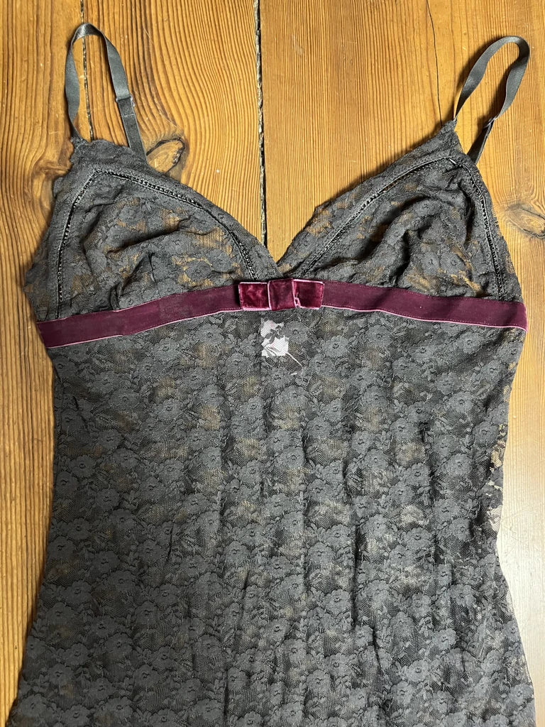 Grey Lace dress