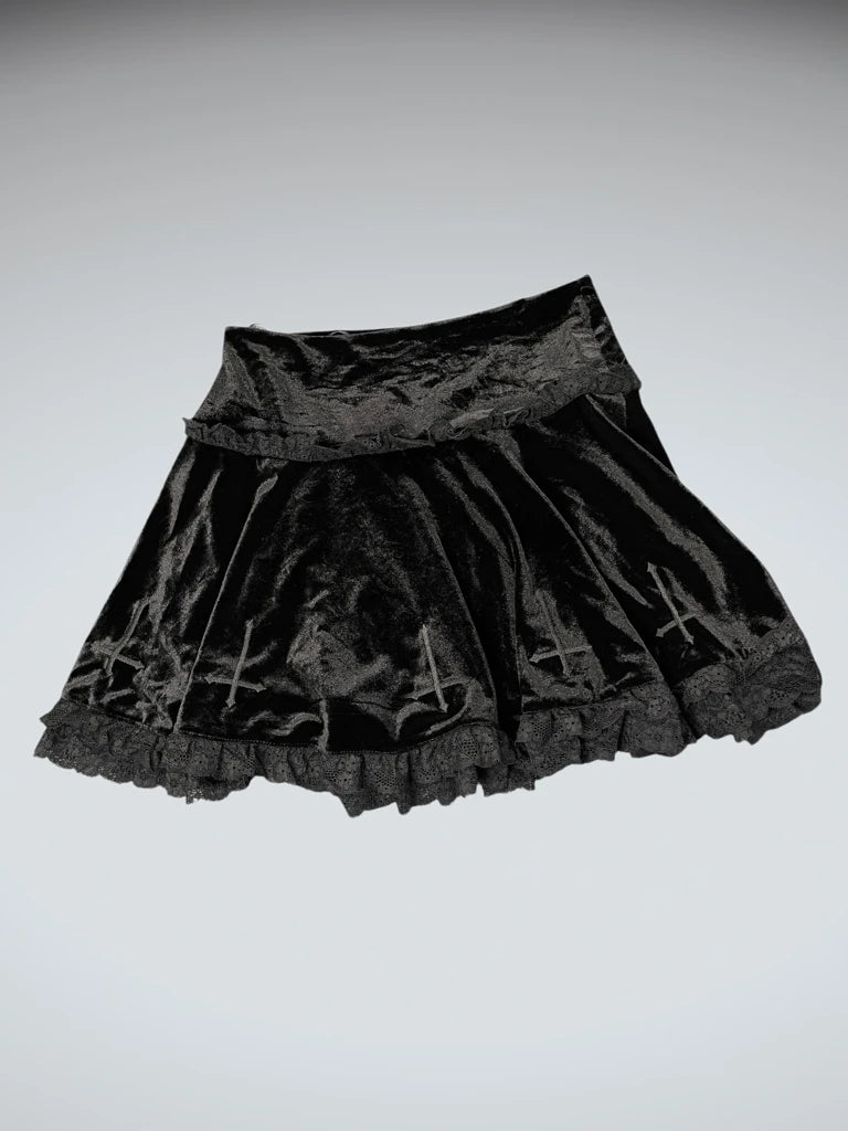 Striped Edge Handkerchief Top (S)