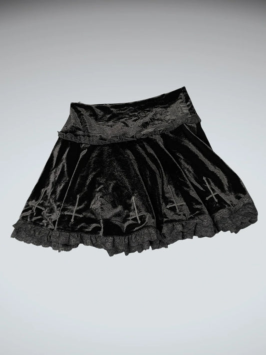 Striped Edge Handkerchief Top (S)