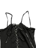 Minimalist Black Structured Top (M)