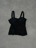 black corset