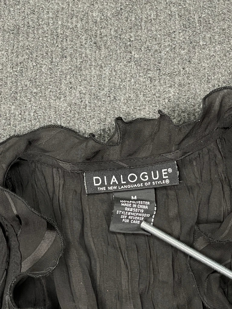 Dialogue Elegant Black Dress (M)