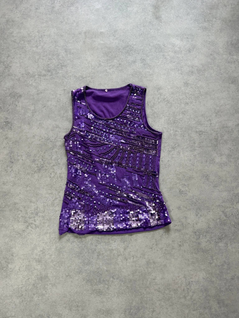 2000s glitta party top