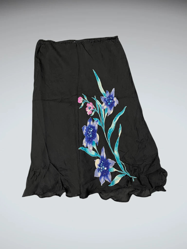 Silk Garden Bloom Skirt (M)