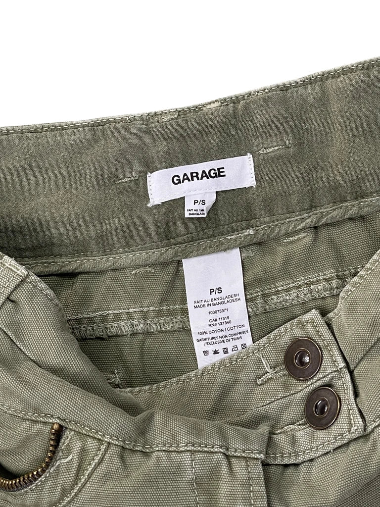 Garage Light Green Casual Skirt (M)