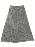 Skin Grey Cotton Skirt (M)