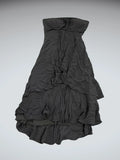 Midnight Grace Fitted Black Dress (S)