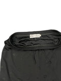 QQ Fashion Embroidered Black Skirt (S)