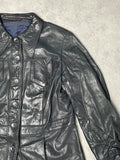 Black Leather Coat