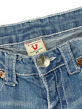 True Religion Light Wash Cutoff Denim Hotpants (S)