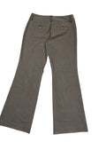 New York & Company Grey Flared Suit Pants (S)