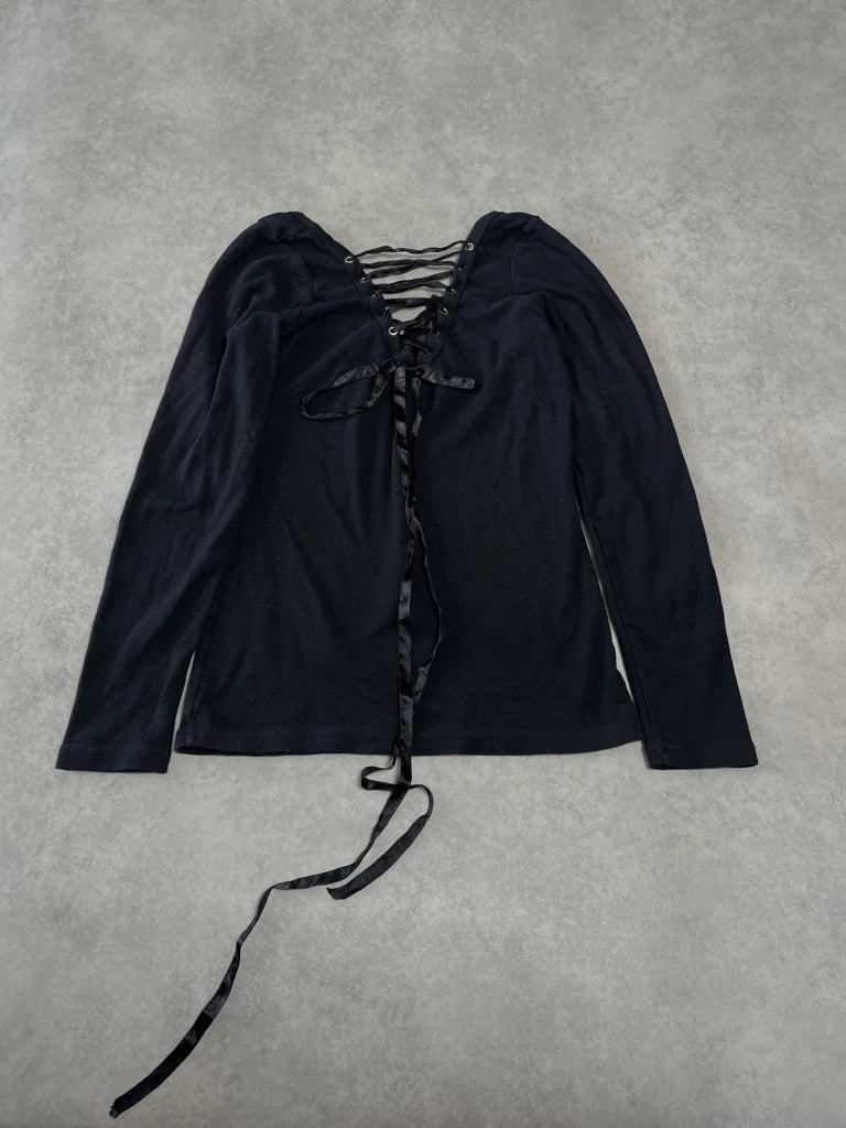 corset long sleeve top
