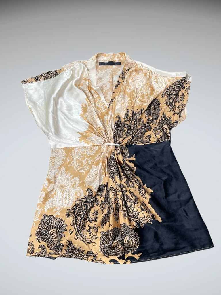 Baroque Gold Paisley Tunic (S)