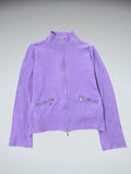 Raffaela Purple Zip Sweater (L)