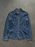Denim button up shirt