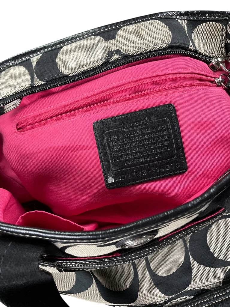 Coach Grey Monogram Zip Tote (ONESIZE)