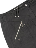 Jamie Sadock Black Zip Detail Skirt (M)