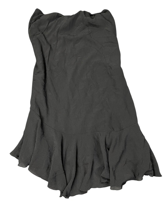 Midnight Ruffle Maxi Skirt (M)