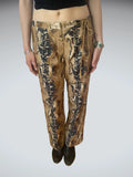 2000s leopard print pants
