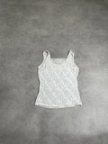 white lace top (M)