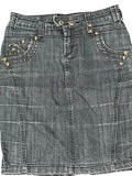 Seduction Dark Washed Denim Skirt (XS)