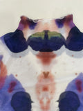 Tie-Dye Sheer Mesh Longsleeve Top (S)