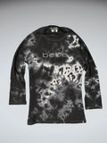 Bebe Washed Effect Black Y2K Top (L)