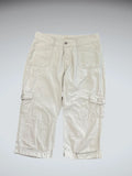 Riders Beige Capri Cargo Pants (M)