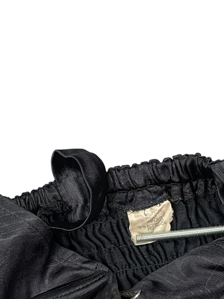 Black Ruffle Corset Dress (XS)