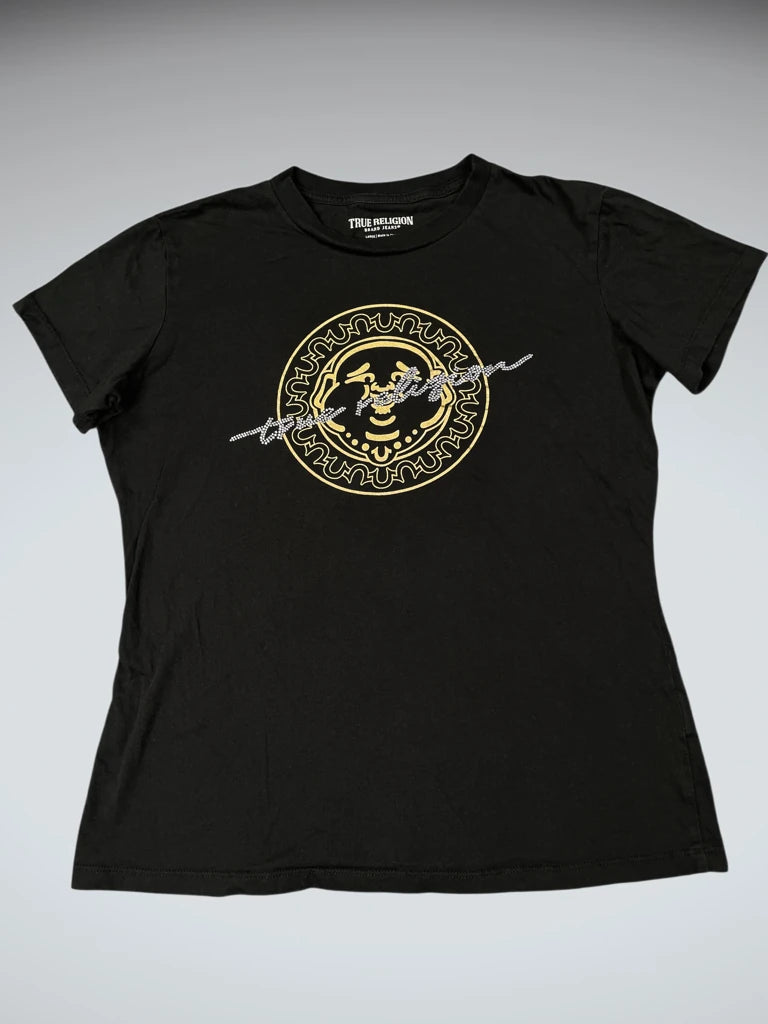 True Religion Graphic Print Top (L)