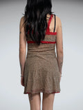 leopard print dress (S)