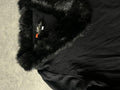 Y2K fur collar top