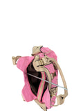 Pink Braided Accent Shoulder Bag (ONESIZE)