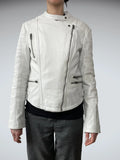 White Leather Jacket
